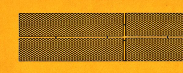 F2 or F3 Ultra-Fine Highliners B Unit Screens .003 thick (pre-blackened)